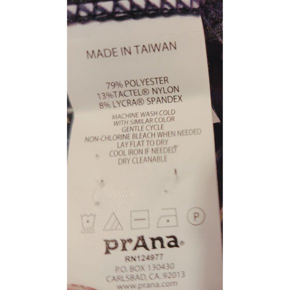 Prana Alicia Pullover Top Green/Black Size  XL - Picture 4 of 9